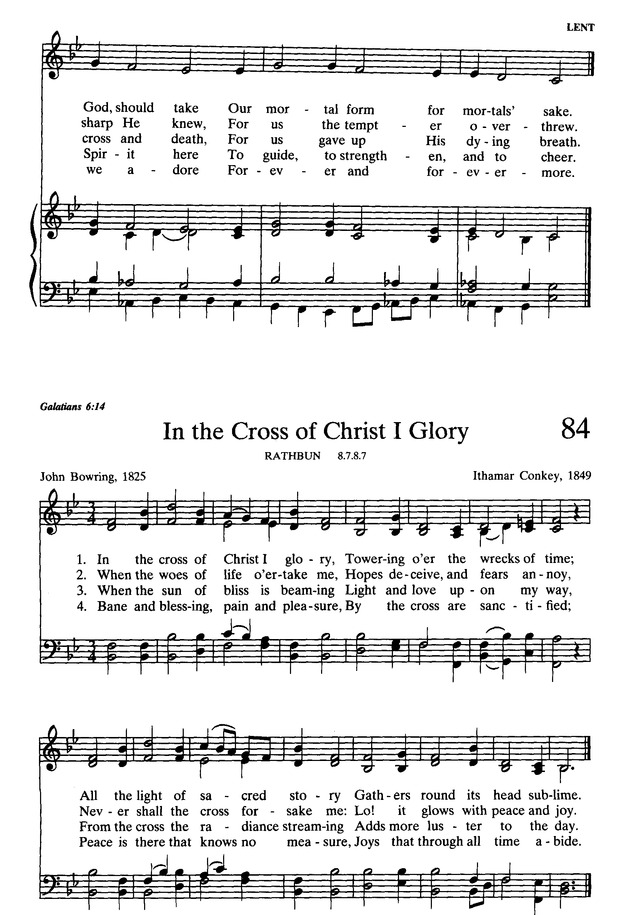 The Presbyterian Hymnal: hymns, psalms, and spiritual songs page 95