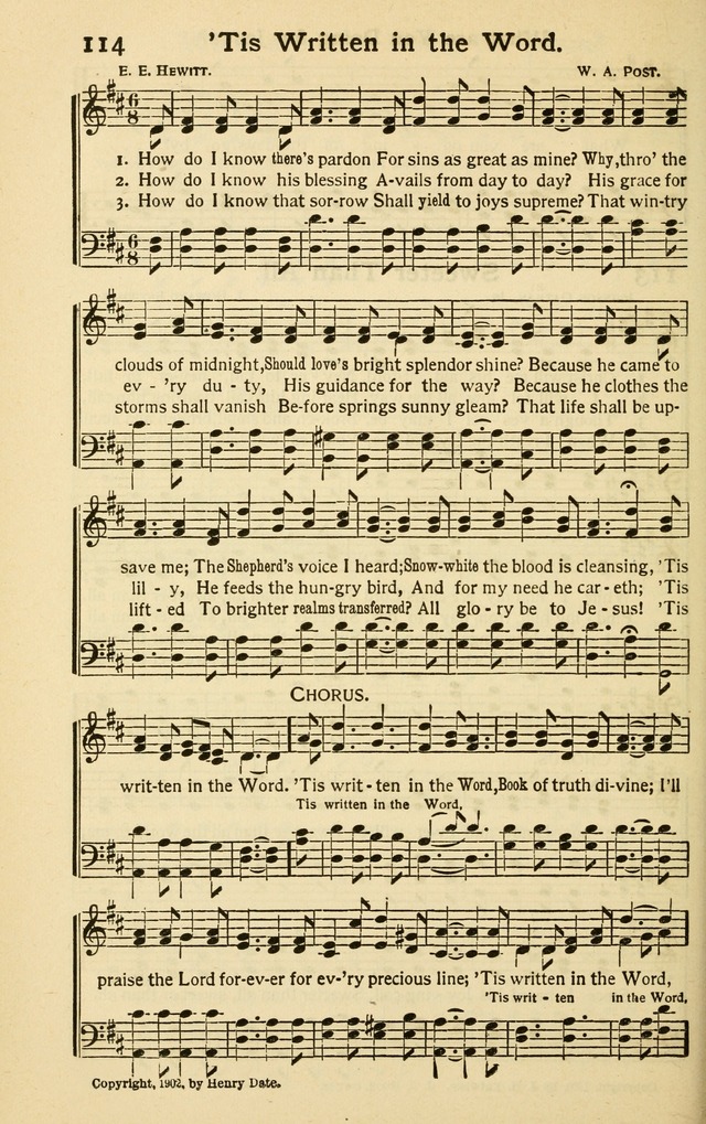 Pentecostal Hymns Nos. 3 and 4 Combined page 114