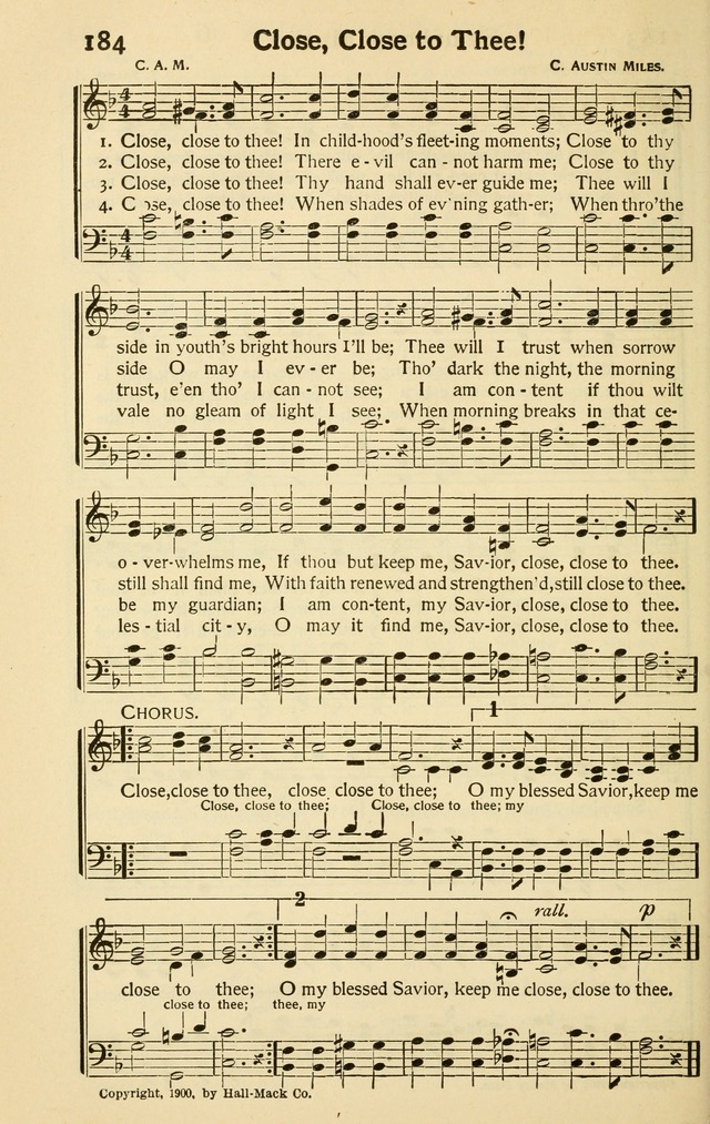 Pentecostal Hymns Nos. 3 and 4 Combined page 184