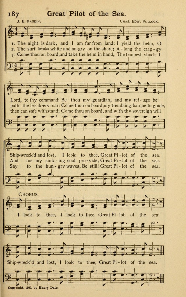 Pentecostal Hymns Nos. 3 and 4 Combined page 187