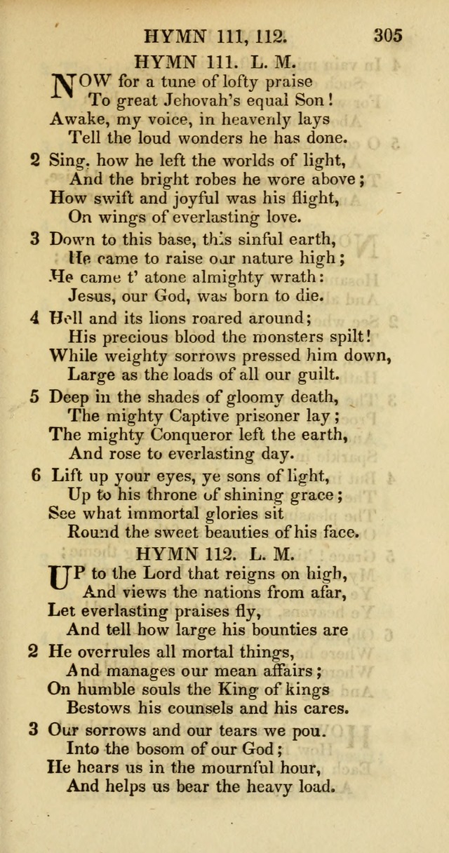 Psalms and Hymns Adapted to Public Worship, and Approved by the General Assembly of the Presbyterian Church in the United States of America page 307