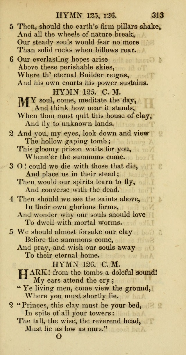 Psalms and Hymns Adapted to Public Worship, and Approved by the General Assembly of the Presbyterian Church in the United States of America page 315