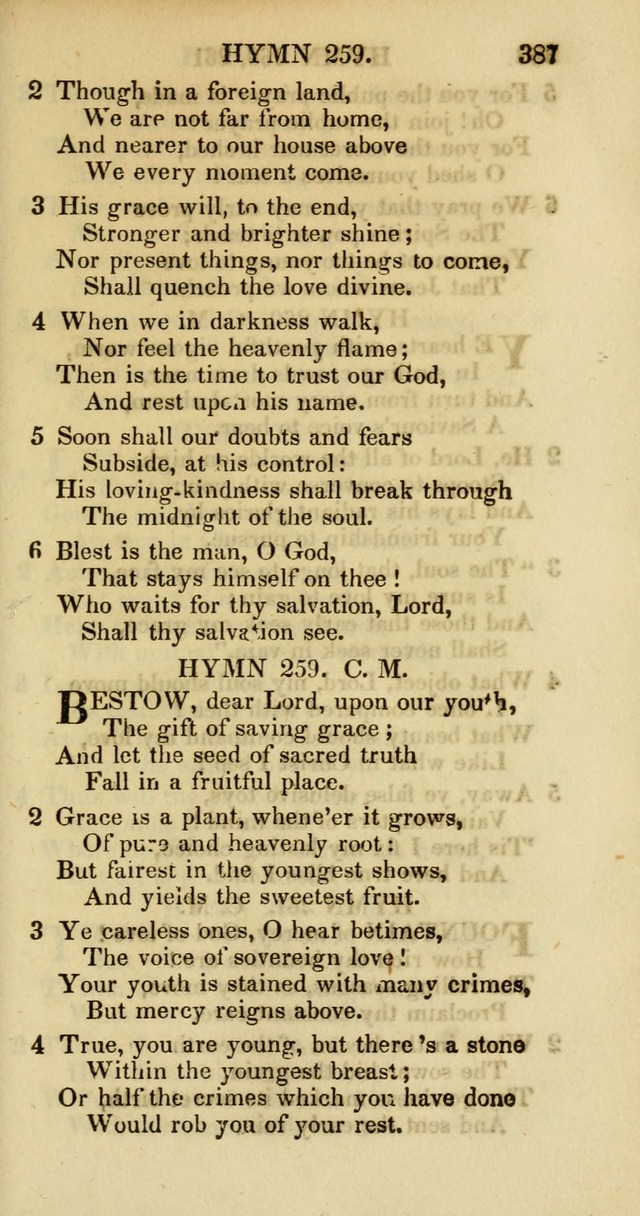 Psalms and Hymns Adapted to Public Worship, and Approved by the General Assembly of the Presbyterian Church in the United States of America page 389