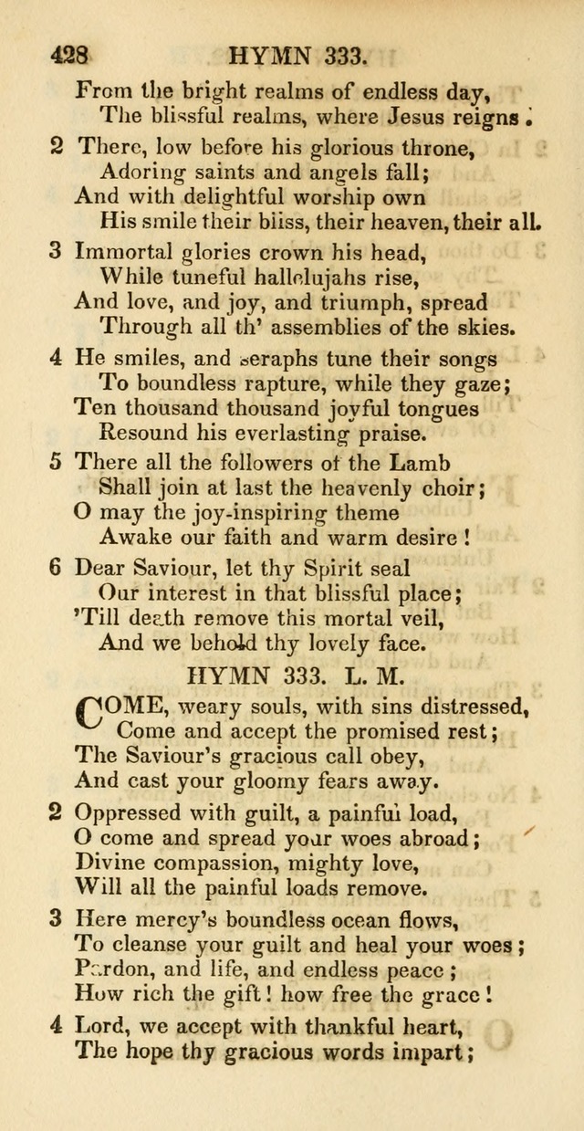 Psalms and Hymns Adapted to Public Worship, and Approved by the General Assembly of the Presbyterian Church in the United States of America page 430