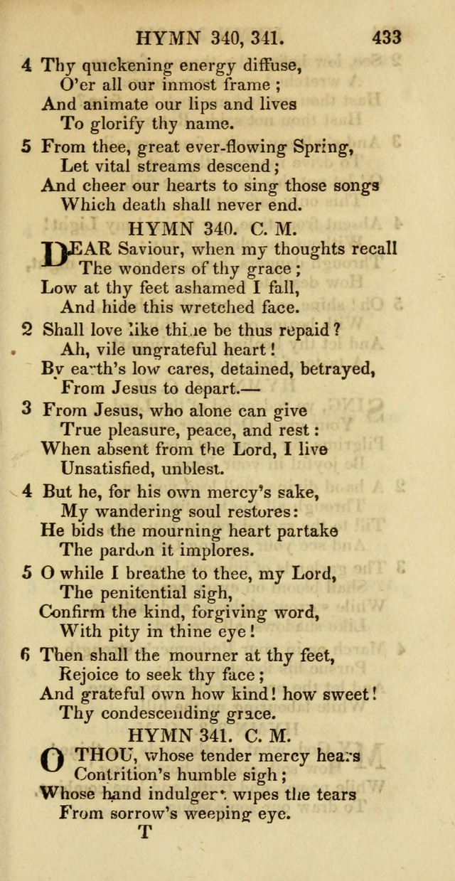 Psalms and Hymns Adapted to Public Worship, and Approved by the General Assembly of the Presbyterian Church in the United States of America page 435