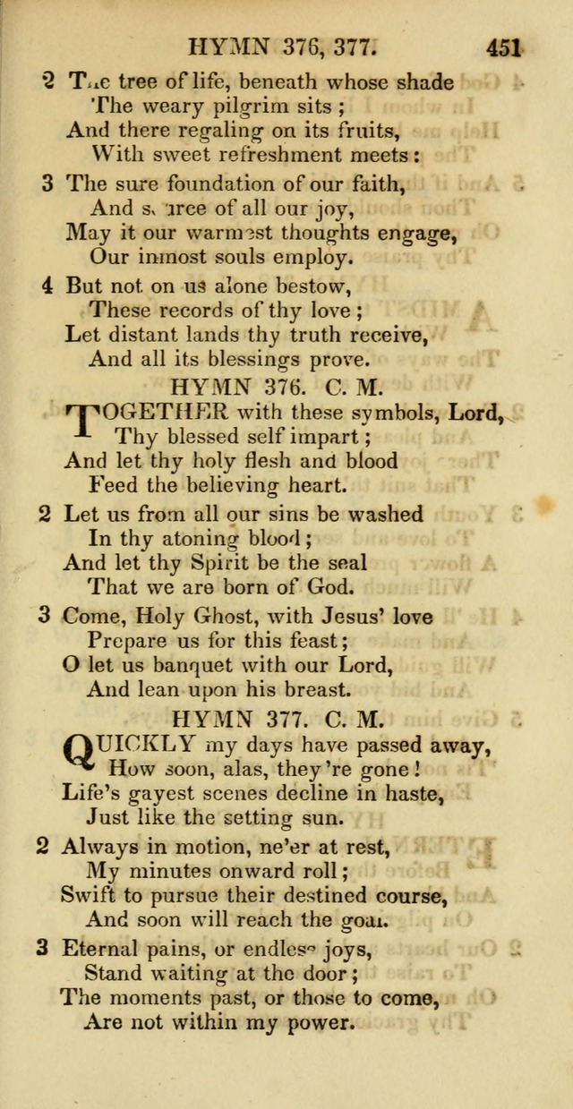 Psalms and Hymns Adapted to Public Worship, and Approved by the General Assembly of the Presbyterian Church in the United States of America page 453