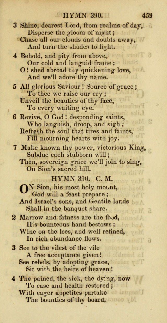 Psalms and Hymns Adapted to Public Worship, and Approved by the General Assembly of the Presbyterian Church in the United States of America page 461