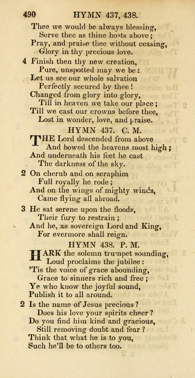 Psalms and Hymns Adapted to Public Worship, and Approved by the General Assembly of the Presbyterian Church in the United States of America page 492