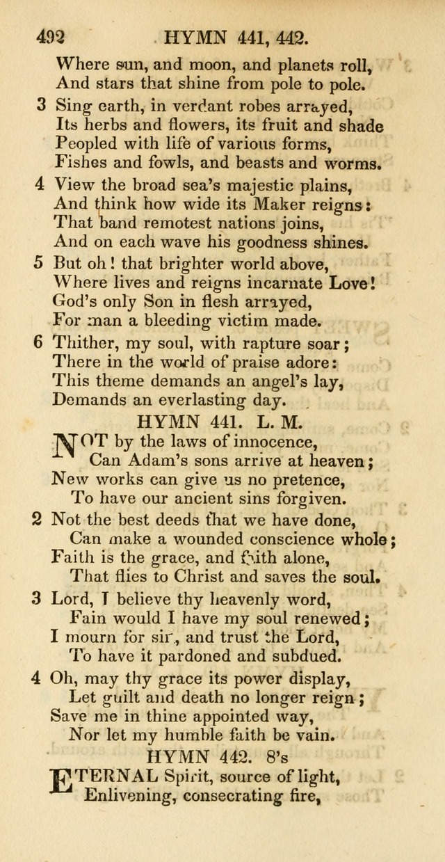 Psalms and Hymns Adapted to Public Worship, and Approved by the General Assembly of the Presbyterian Church in the United States of America page 494