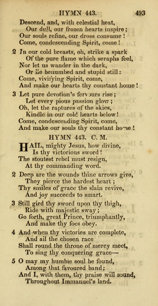 Psalms and Hymns Adapted to Public Worship, and Approved by the General Assembly of the Presbyterian Church in the United States of America page 495
