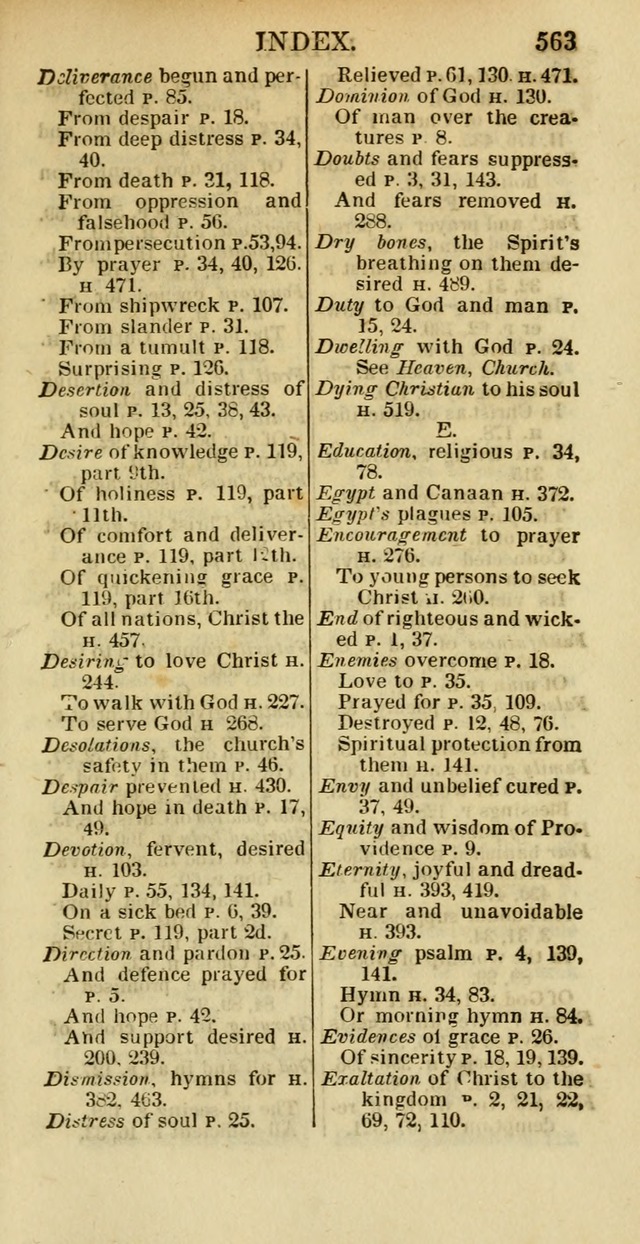 Psalms and Hymns Adapted to Public Worship, and Approved by the General Assembly of the Presbyterian Church in the United States of America page 565