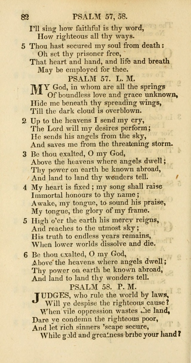 Psalms and Hymns Adapted to Public Worship, and Approved by the General Assembly of the Presbyterian Church in the United States of America page 84