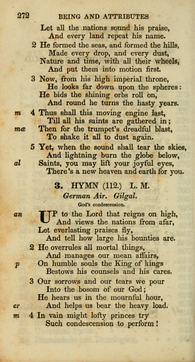 Psalms and Hymns, Adapted to Public Worship: and approved by the General Assembly of the Presbyterian Church in the United States of America: the latter being arranged according to subjects... page 272
