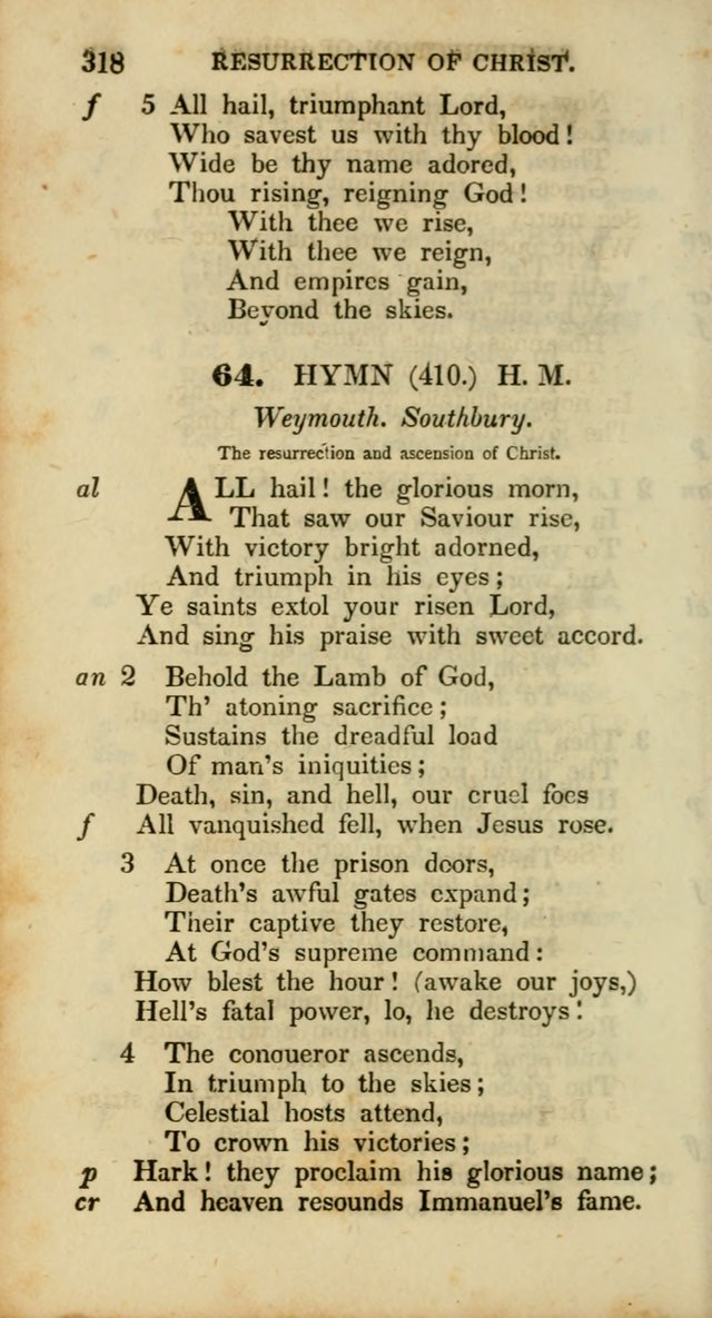 Psalms and Hymns, Adapted to Public Worship: and approved by the General Assembly of the Presbyterian Church in the United States of America: the latter being arranged according to subjects... page 318