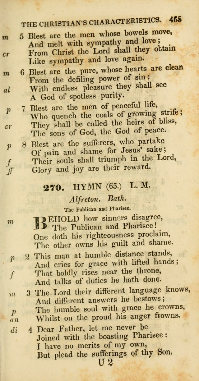 Psalms and Hymns, Adapted to Public Worship: and approved by the General Assembly of the Presbyterian Church in the United States of America: the latter being arranged according to subjects... page 467