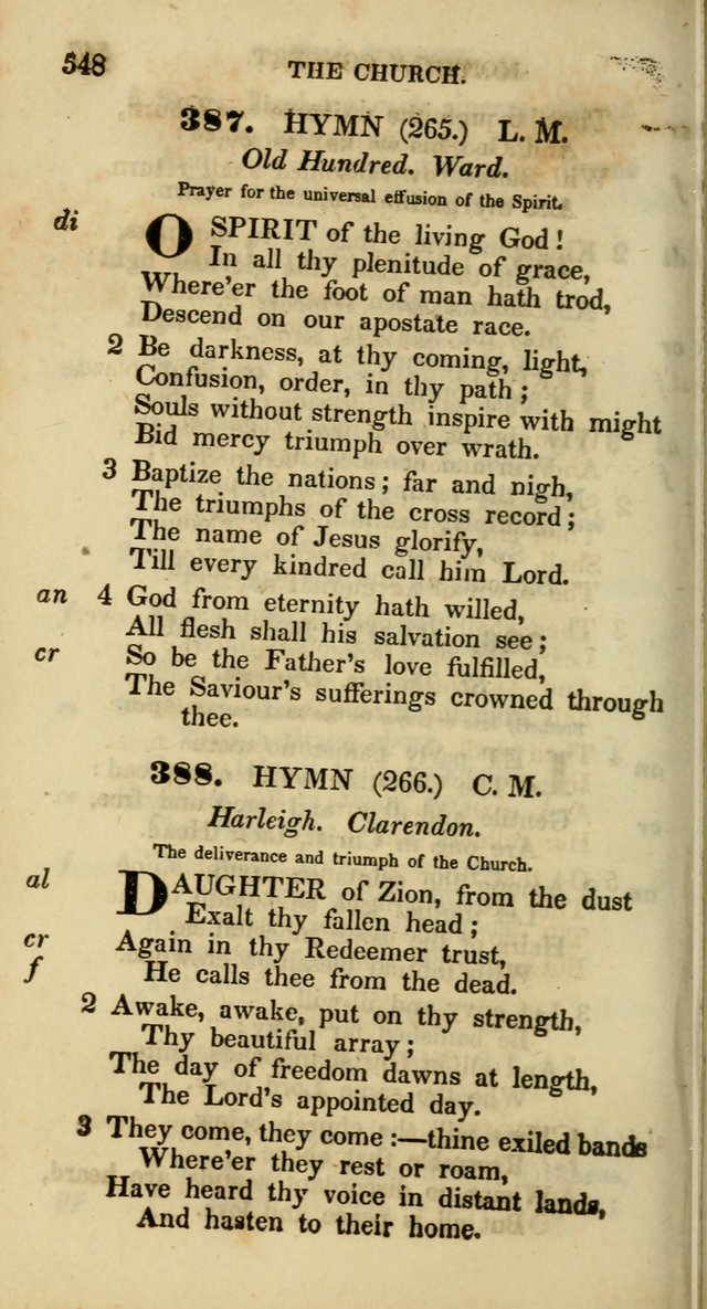 Psalms and Hymns, Adapted to Public Worship: and approved by the General Assembly of the Presbyterian Church in the United States of America: the latter being arranged according to subjects... page 550