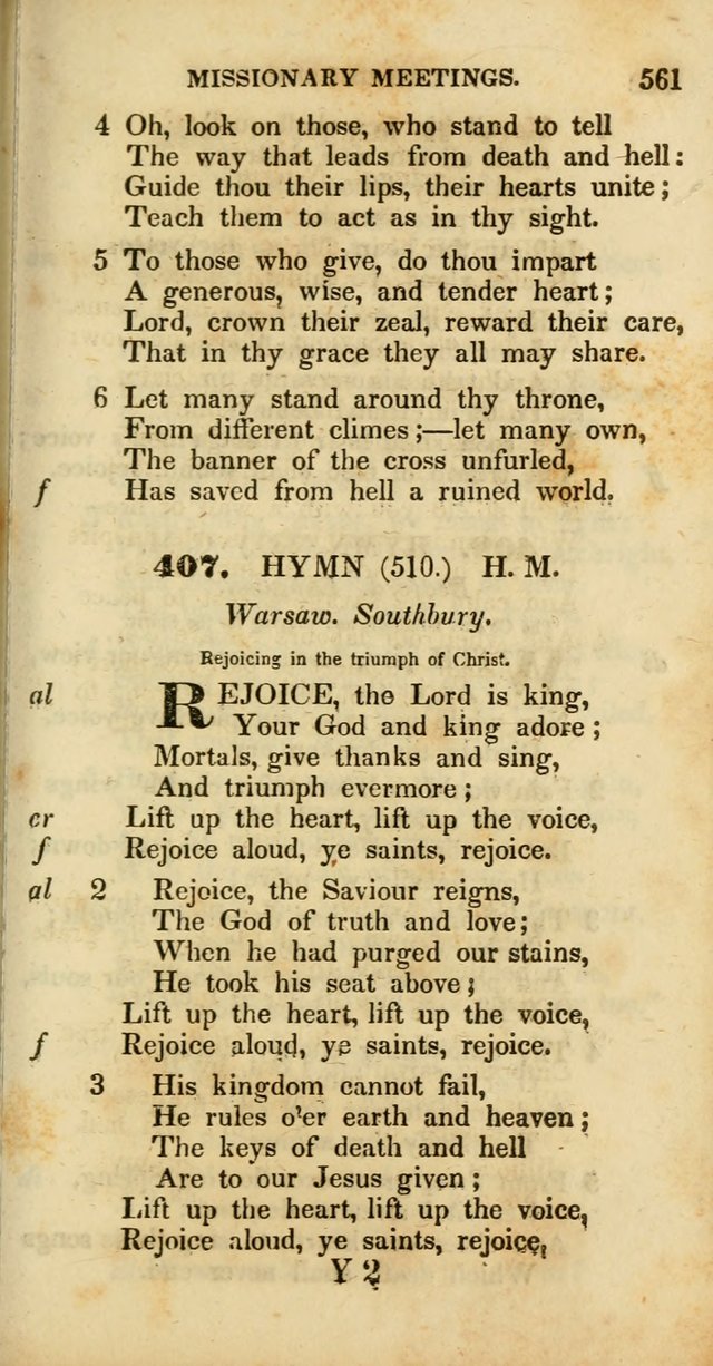 Psalms and Hymns, Adapted to Public Worship: and approved by the General Assembly of the Presbyterian Church in the United States of America: the latter being arranged according to subjects... page 563