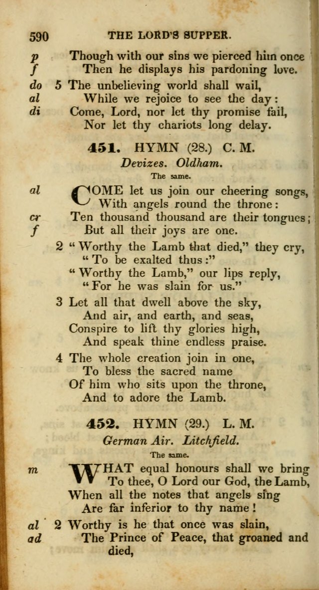 Psalms and Hymns, Adapted to Public Worship: and approved by the General Assembly of the Presbyterian Church in the United States of America: the latter being arranged according to subjects... page 592