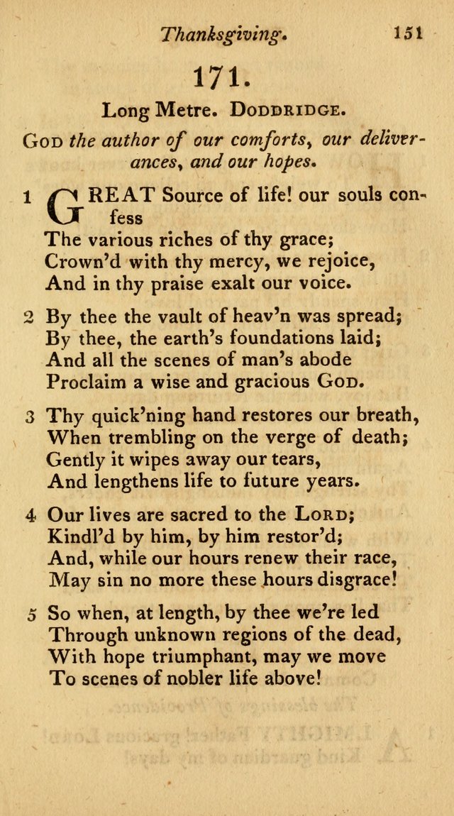 The Philadelphia Hymn Book; or, a selection of sacred poetry, consisting of psalms and hymns from Watts...and others, adapted to public and private devotion page 184