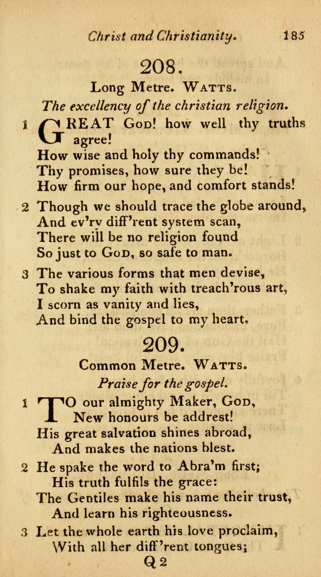 The Philadelphia Hymn Book; or, a selection of sacred poetry, consisting of psalms and hymns from Watts...and others, adapted to public and private devotion page 218