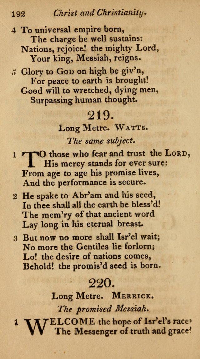The Philadelphia Hymn Book; or, a selection of sacred poetry, consisting of psalms and hymns from Watts...and others, adapted to public and private devotion page 225