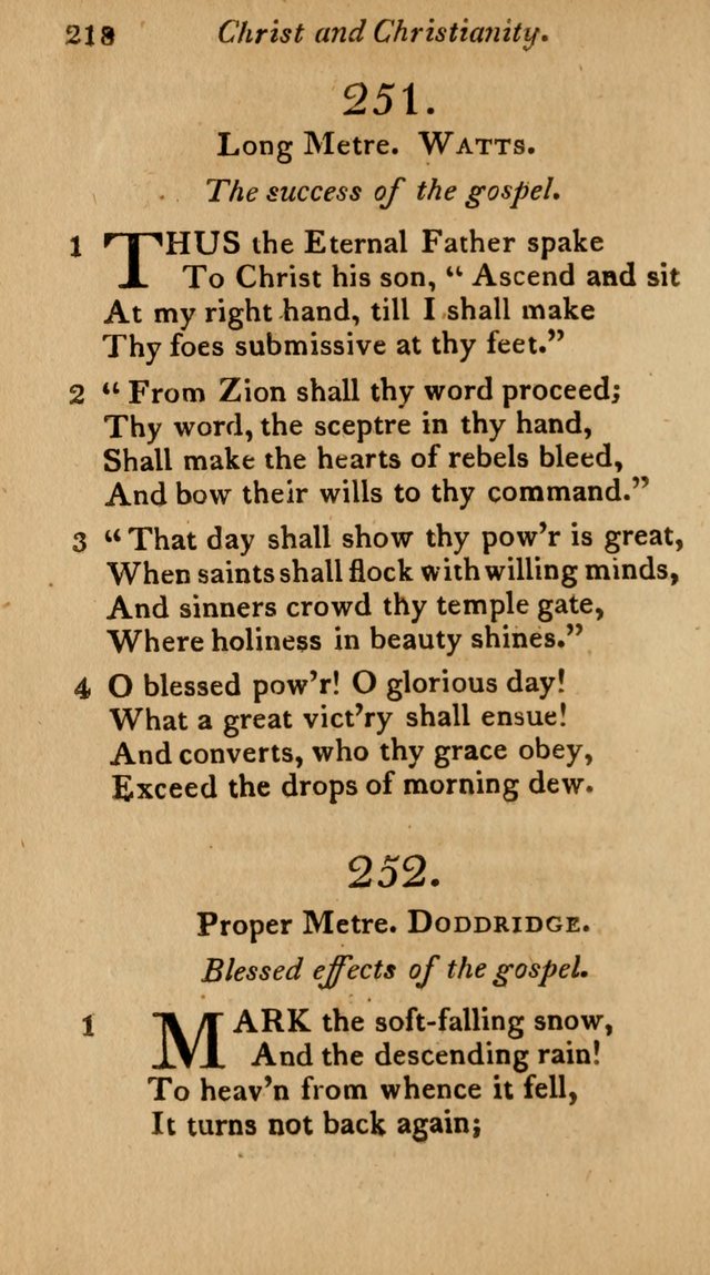 The Philadelphia Hymn Book; or, a selection of sacred poetry, consisting of psalms and hymns from Watts...and others, adapted to public and private devotion page 251
