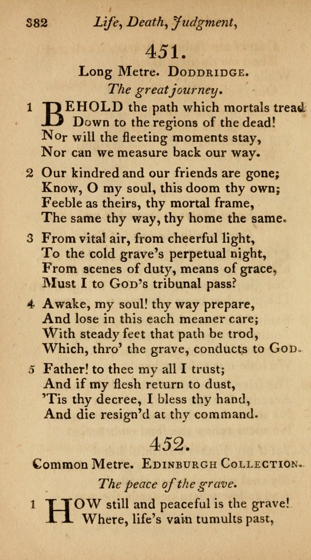 The Philadelphia Hymn Book; or, a selection of sacred poetry, consisting of psalms and hymns from Watts...and others, adapted to public and private devotion page 415