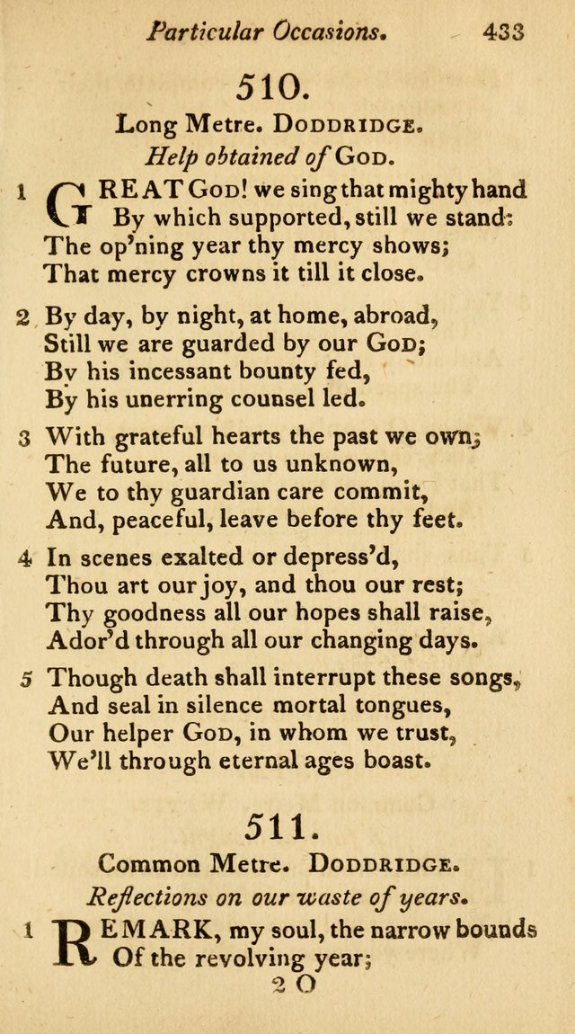 The Philadelphia Hymn Book; or, a selection of sacred poetry, consisting of psalms and hymns from Watts...and others, adapted to public and private devotion page 466