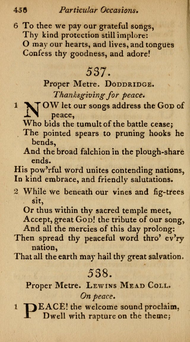 The Philadelphia Hymn Book; or, a selection of sacred poetry, consisting of psalms and hymns from Watts...and others, adapted to public and private devotion page 489