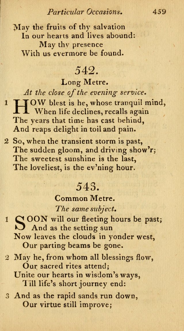 The Philadelphia Hymn Book; or, a selection of sacred poetry, consisting of psalms and hymns from Watts...and others, adapted to public and private devotion page 492