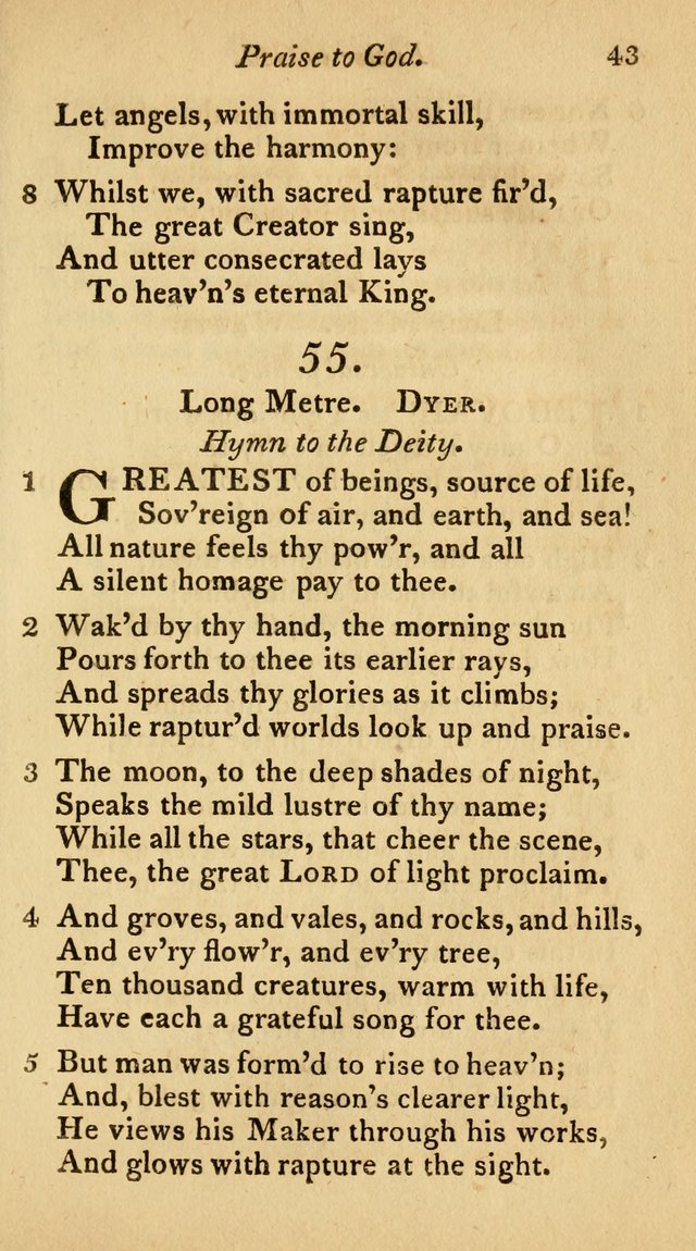 The Philadelphia Hymn Book; or, a selection of sacred poetry, consisting of psalms and hymns from Watts...and others, adapted to public and private devotion page 76