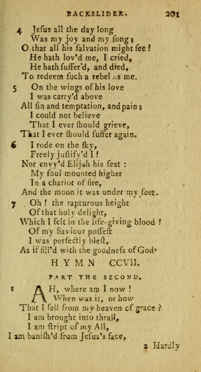 A Pocket Hymn Book: designed as a constant companion for the pious, collected from various authors (9th ed.) page 201