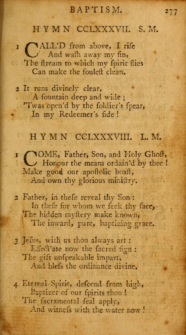 A Pocket Hymn-book: designed as a constant companion for the pious, collected from various authors (18th ed.) page 271