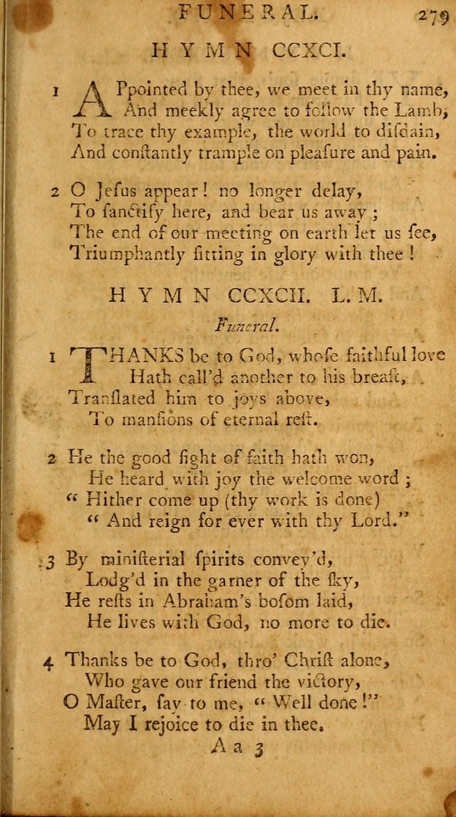 A Pocket Hymn-book: designed as a constant companion for the pious, collected from various authors (18th ed.) page 273