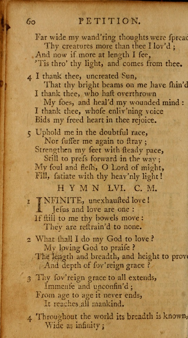 A Pocket Hymn-book: designed as a constant companion for the pious, collected from various authors (18th ed.) page 62