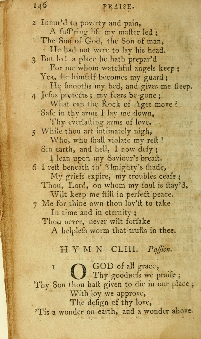 A Pocket hymn-book, designed as a constant companion for the pious: collected from various authors page 161