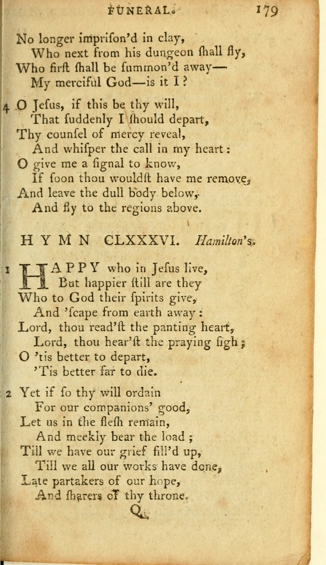 A Pocket hymn-book, designed as a constant companion for the pious: collected from various authors page 194