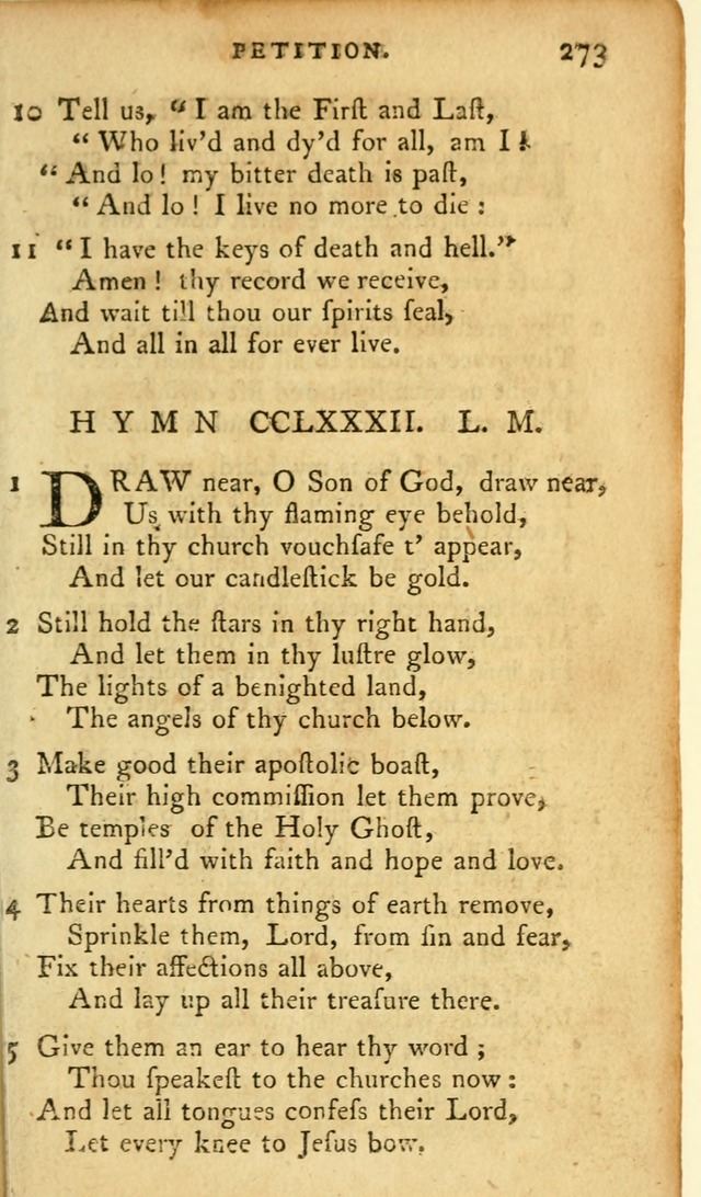 A Pocket hymn-book, designed as a constant companion for the pious: collected from various authors page 292
