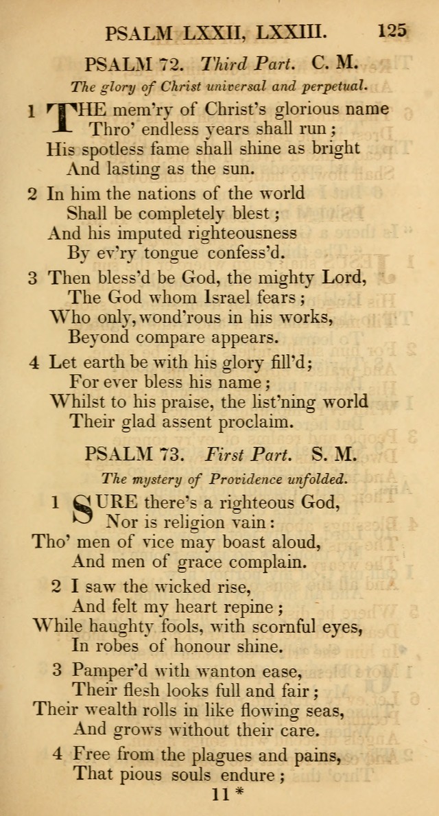 The Psalms and Hymns, with the Catechism, Confession of Faith, and Liturgy, of the Reformed Dutch Church in North America page 127