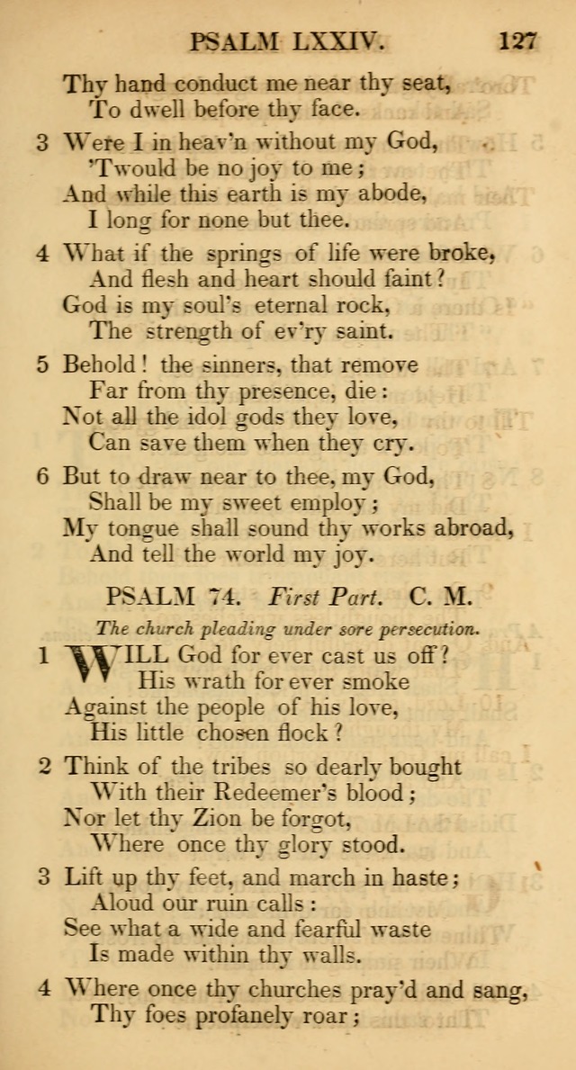 The Psalms and Hymns, with the Catechism, Confession of Faith, and Liturgy, of the Reformed Dutch Church in North America page 129