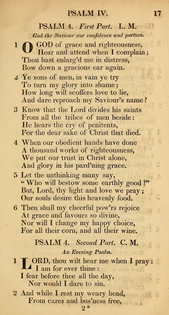 The Psalms and Hymns, with the Catechism, Confession of Faith, and Liturgy, of the Reformed Dutch Church in North America page 19