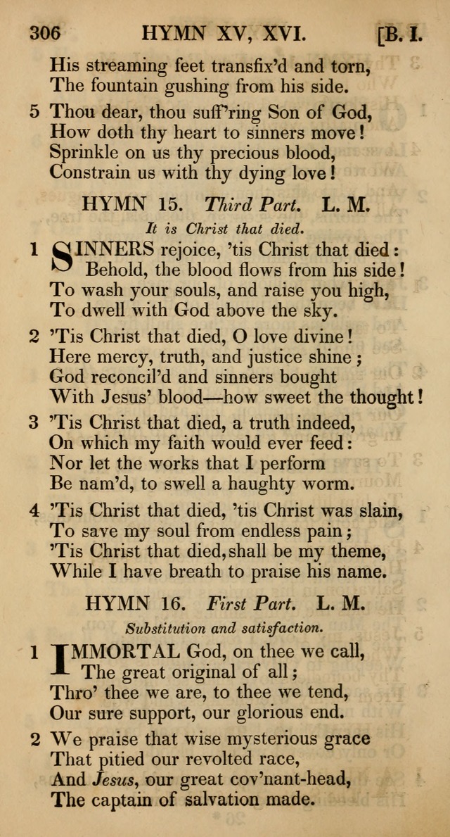 The Psalms and Hymns, with the Catechism, Confession of Faith, and Liturgy, of the Reformed Dutch Church in North America page 308
