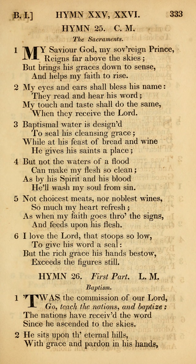 The Psalms and Hymns, with the Catechism, Confession of Faith, and Liturgy, of the Reformed Dutch Church in North America page 335