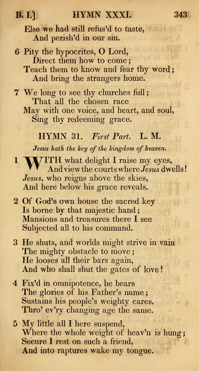 The Psalms and Hymns, with the Catechism, Confession of Faith, and Liturgy, of the Reformed Dutch Church in North America page 345