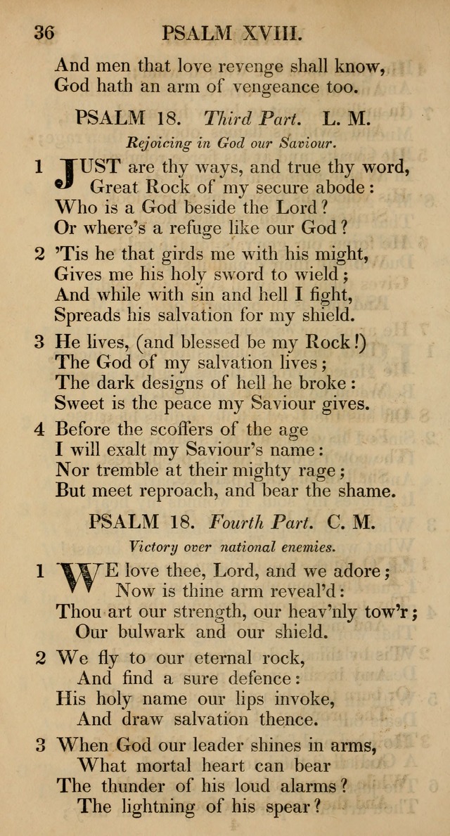 The Psalms and Hymns, with the Catechism, Confession of Faith, and Liturgy, of the Reformed Dutch Church in North America page 38