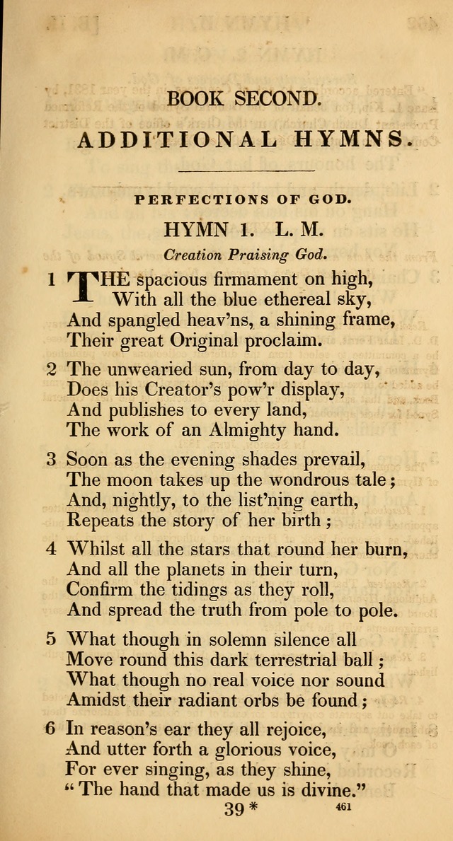The Psalms and Hymns, with the Catechism, Confession of Faith, and Liturgy, of the Reformed Dutch Church in North America page 463