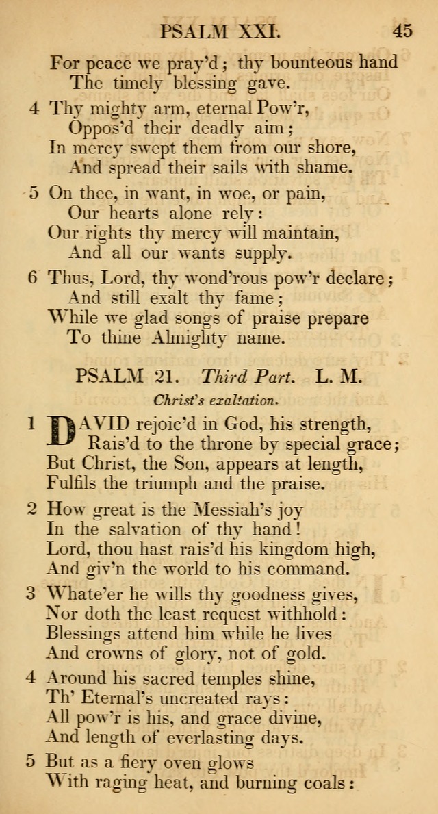 The Psalms and Hymns, with the Catechism, Confession of Faith, and Liturgy, of the Reformed Dutch Church in North America page 47
