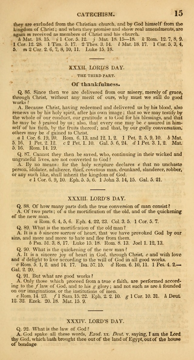 The Psalms and Hymns, with the Catechism, Confession of Faith, and Liturgy, of the Reformed Dutch Church in North America page 609