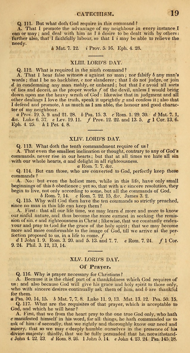 The Psalms and Hymns, with the Catechism, Confession of Faith, and Liturgy, of the Reformed Dutch Church in North America page 613