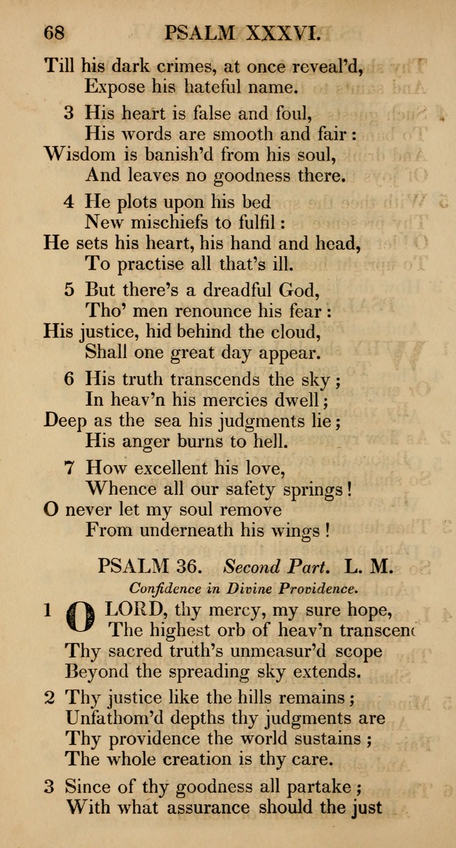 The Psalms and Hymns, with the Catechism, Confession of Faith, and Liturgy, of the Reformed Dutch Church in North America page 70